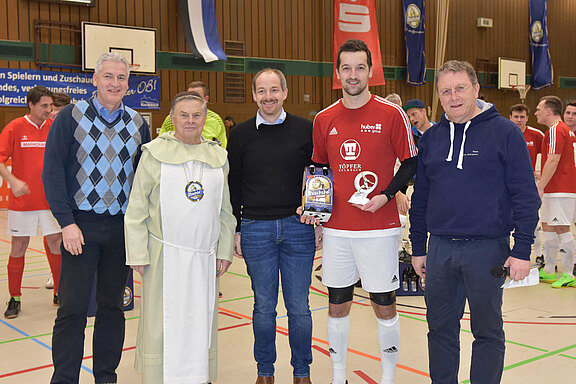 Hallenfussballturnier für Betriebsmannschaften