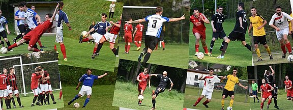 verschiedene Fussballspiele 2025